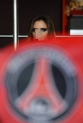Victoria Beckham, Gattin von David Beckham (Paris Saint Germain PSG) - L1 - 24 02 2013 AnthonyBIBARD FEP Panoramic 