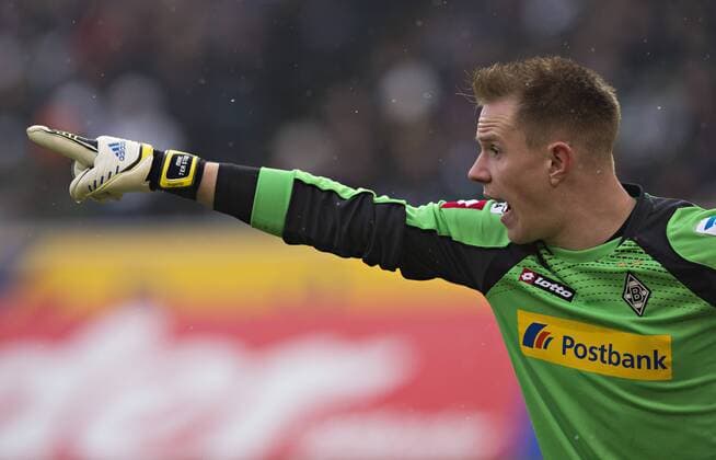 Mönchengladbach, 24.02.2013, Borussia Park Torwart Marc-Andre ter Stegen (BMG) VfL Borussia Mönchengladbach - Borussia Dortmund