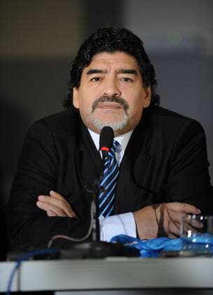 IPP20130226 Football - soccer: Diego Armando Maradona xHOCHxZWEIx xItalyxPhotoxPressx 