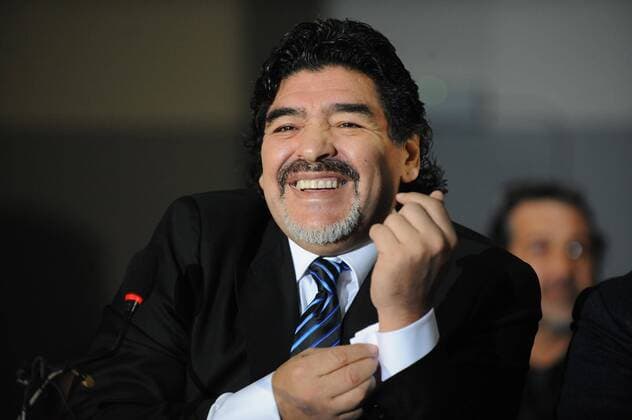 IPP20130226 Football - soccer: Diego Armando Maradona xHOCHxZWEIx xItalyxPhotoxPressx 
