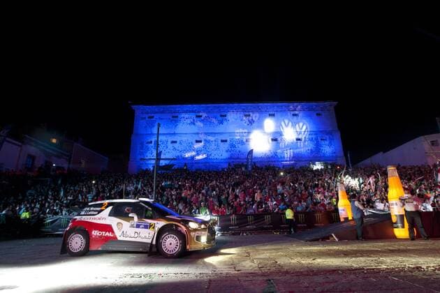 Mikko Hirvonen (FIN) und Jarmo Lehtinen (FIN) - CITROEN DS3 WRC Motorsport Rallye WM RALLYE : Rallye of Mexico - WRC Motorsport Rallye WM - 07 03 2013 SPRESSE PANORAMIC 