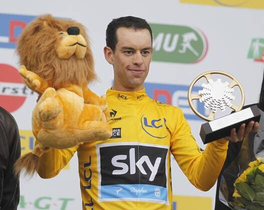 RADSPORT - PARIS-NICE - 10.03.2013, ETAPPE 7 - NICE - COL D EZE, GESAMTSIEGER WINNER: RICHIE PORTE (AUS SKY), -