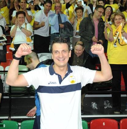 Giovanni Guidetti and Vakifbank ISTANBUL landed their second CEV Volleyball Champions League Women title with a perfect 12-0 record after downing Rabita BAKU in straight sets in final match at Burhan Felek Voleybol Salonu in Istanbul. . 10.03.2013 