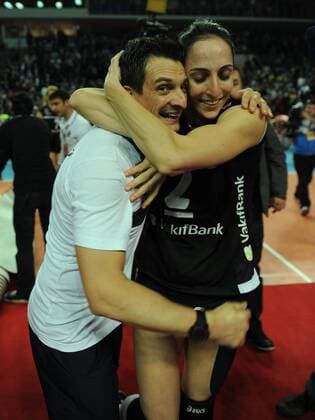 Giovanni Guidetti and Vakifbank ISTANBUL landed their second CEV Volleyball Champions League Women title with a perfect 12-0 record after downing Rabita BAKU in straight sets in final match at Burhan Felek Voleybol Salonu in Istanbul. . 10.03.2013 