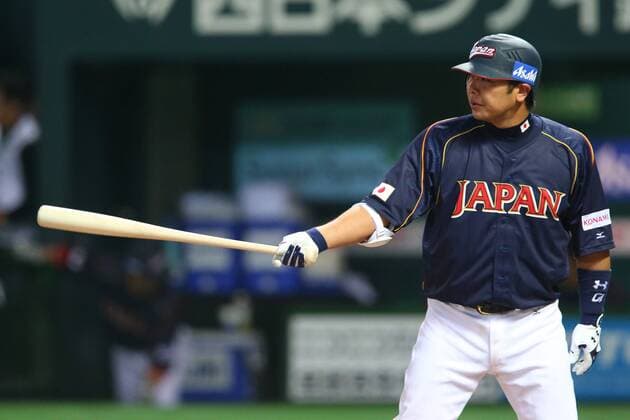Shinnosuke Abe (JPN), MARCH 6, 2013 - WBC : 2013 World Baseball Classic 1st Round Pool A between Japan 3-6 Cuba at Yafuoku Dome, Fukuoka, Japan.  (mrva082981)