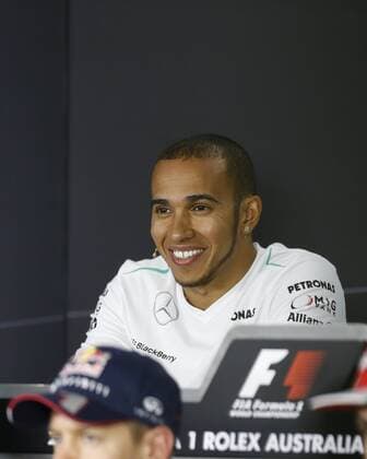 Motorsports: FIA Formula One World Championship 2013, Grand Prix of Australia, 10 Lewis Hamilton (GBR, Mercedes AMG Petronas F1 Team), xHOCHxZWEIx