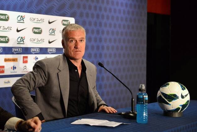 Didier Deschamps (selectionneur France) FOOTBALL : Conference de Presse - Equipe de france - 14 03 2013 AnthonyBIBARD FEP Panoramic 