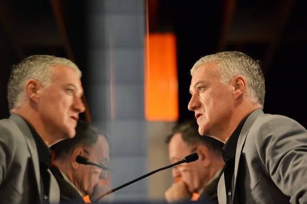 Didier Deschamps (selectionneur France) FOOTBALL : Conference de Presse - Equipe de france - 14 03 2013 AnthonyBIBARD FEP Panoramic 
