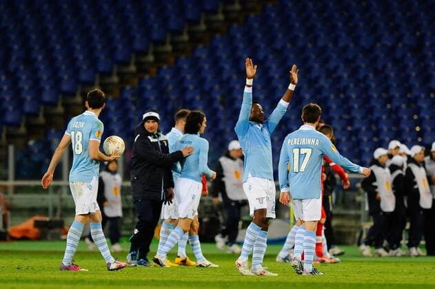IPP20130314 Football - soccer: UEFA Europa League, Lazio Rom - VfB Stuttgart , Ogenyi Eddy Onazi (Hinweis: Verwendung nur in Deutschland - only Germany) xHOCHxZWEIx xItalyxPhotoxPressx 