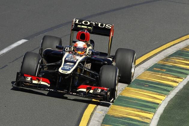 Motorsports: FIA Formula One World Championship 2013, Grand Prix of Australia, 8 Romain Grosjean (FRA, Lotus F1 Team), xHOCHxZWEIx