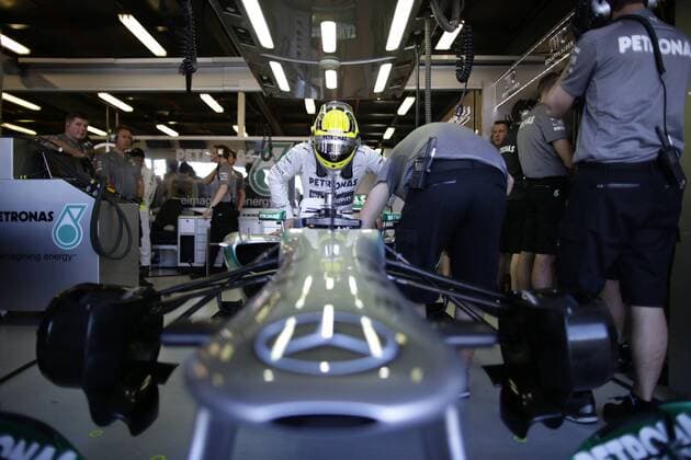 Motorsports: FIA Formula One World Championship 2013, Grand Prix of Australia, 9 Nico Rosberg (GER, Mercedes AMG Petronas F1 Team), xHOCHxZWEIx