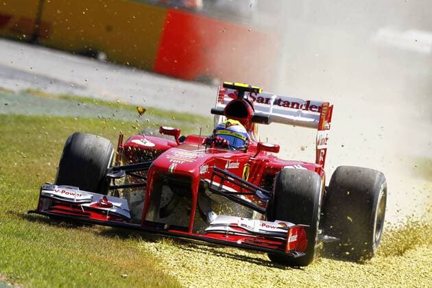 Motorsports: FIA Formula One World Championship 2013, Grand Prix of Australia, 4 Felipe Massa (BRA, Scuderia Ferrari), xHOCHxZWEIx