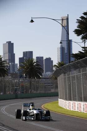 Motorsports: FIA Formula One World Championship 2013, Grand Prix of Australia, 9 Nico Rosberg (GER, Mercedes AMG Petronas F1 Team), xHOCHxZWEIx