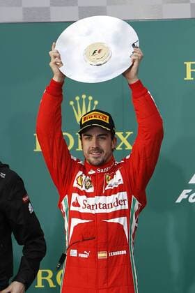 Motorsports: FIA Formula One World Championship 2013, Grand Prix of Australia, 3 Fernando Alonso (ESP, Scuderia Ferrari), xHOCHxZWEIx