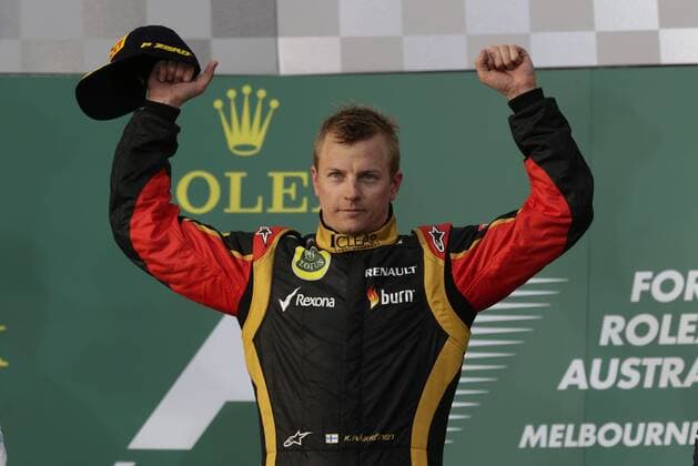 Kimi Räikkönen (Lotus F1 Team) GP Australien 2013 Formel 1 Grand Prix Australien 2013