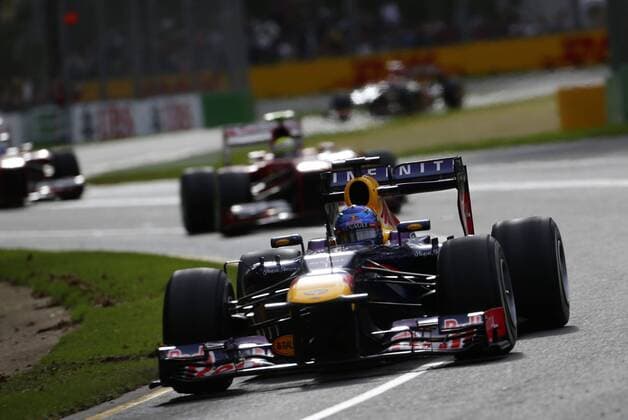 Sebastian Vettel (Red Bull Racing) GP Australien 2013 Formel 1 Grand Prix Australien 2013