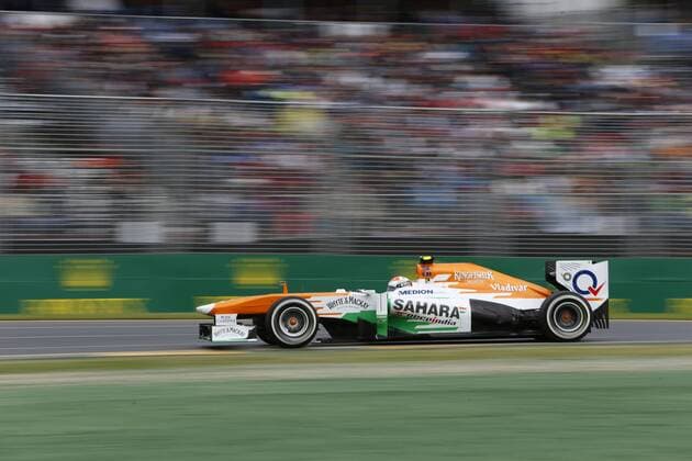 Motorsports: FIA Formula One World Championship 2013, Grand Prix of Australia, 15 Adrian Sutil (GER, Sahara Force India F1 Team), xHOCHxZWEIx