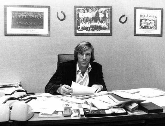 Manager Günter Netzer (Hamburger SV)