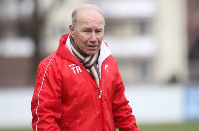 Trainer Karsten Wettberg (SV Seligenporten) Fussball Regionalliga Bayern Ismaning 17.03.2013 TSV 1860 München II - SV Seligenporten