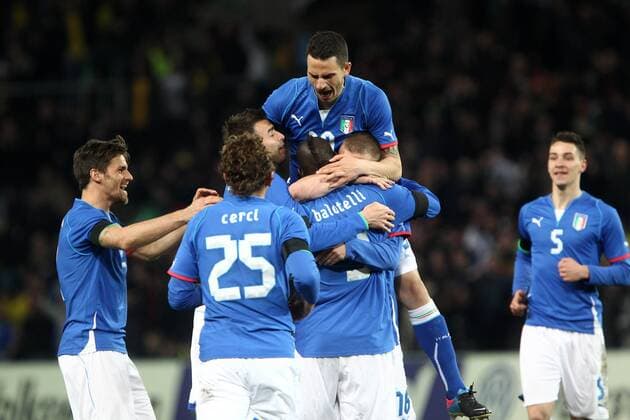 Mario Balotelli . Italy vs Brazil at Geneva PaoloxNucci