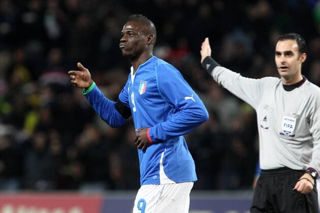Mario Balotelli . Italy vs Brazil at Geneva PaoloxNucci