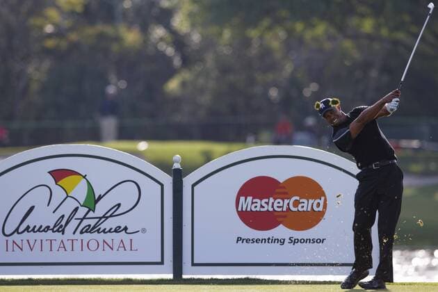 March 21, 2013 - Orlando, Florida, U.S - TIGER WOODS hits from the 14th tee during the first round of the Arnold Palmer Invitational at the Bay Hill Club and Lounge in Orlando, Fl. Golf 2013 - Arnold Palmer Invitational - First Round  - ZUMAr11