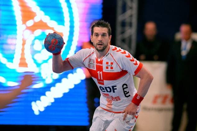 Guillaume Gille (cham) HANDBALL : Paris SG Handball vs Chambery - 21 03 2013 AnthonyBIBARD FEP Panoramic 