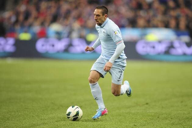 Franck Ribery (France) FOOTBALL : France vs Georgie - Qualifications - 22 03 2013 JBAutissier Panoramic 