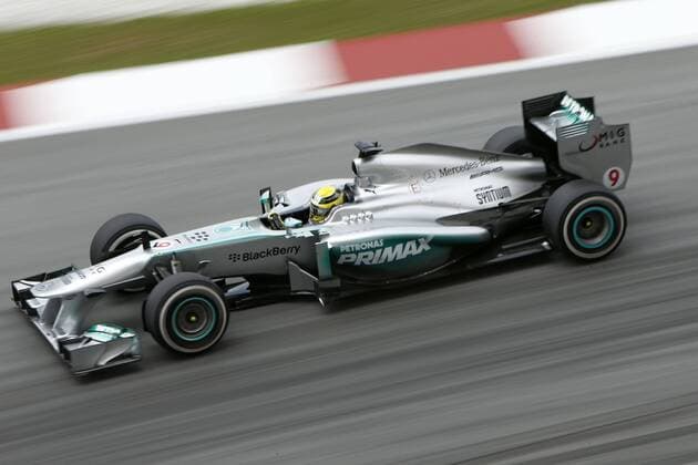 Motorsports: FIA Formula One World Championship 2013, Grand Prix of Malaysia, 9 Nico Rosberg (GER, Mercedes AMG Petronas F1 Team), xHOCHxZWEIx