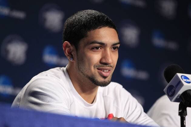 March 22, 2013 - Lexington, KY, USA - Louisville player Peyton Siva answers questions during an interview session at Rupp Arena in Lexington, Kentucky, Friday, March 22, 2013. Louisville will face Colorado State in a third-round game in the NCAA College League USA Men s Basketball Tournament. Louisville at the NCAA College League USA Tournament - ZUMAm67