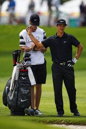 March 23, 2013 - Orlando, Florida, U.S - THORBJORN OLESEN grabs a club on the first fairway during the third round of the Arnold Palmer Invitational at the Bay Hill Club and Lounge in Orlando, Fl. Golf 2013 - Arnold Palmer Invitational - Round Three  - ZUMArno