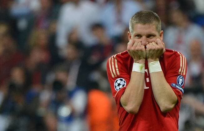 19.05.2012, UEFA Champions League, FC Bayern Muenchen - FC Chelsea London v.l. Bastian Schweinsteiger (FC Bayern München)