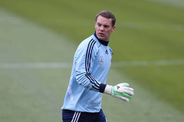 24.03.2013 - Fussball - DFB Deutsche Nationalmannschaft - WM-Qualifikation - Training - MaWi - Manuel Neuer (1, Deutschland) Einzelbild