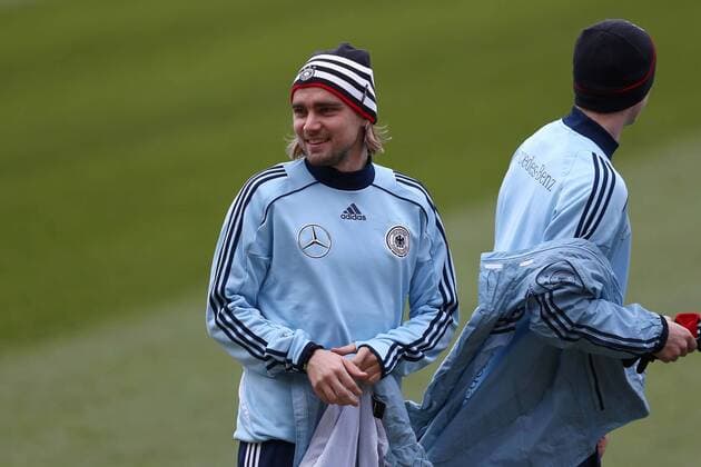 24.03.2013 - Fussball - DFB Deutsche Nationalmannschaft - WM-Qualifikation - Training - MaWi - Marcel Schmelzer (, Deutschland) Einzelbild