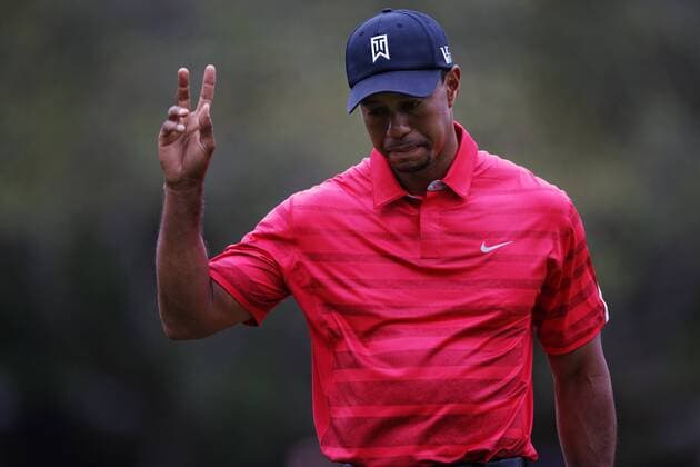 March 24, 2013 - Orlando, Florida, U.S - TIGER WOODS after his putt on the second hole during the final round of the Arnold Palmer Invitational at the Bay Hill Club and Lodge. Golf 2013 - Arnold Palmer Invitational - Final Round  - ZUMAr11
