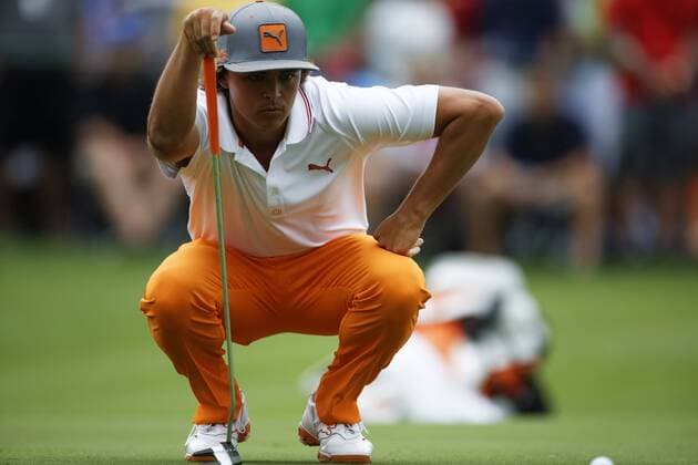 March 24, 2013 - Orlando, Florida, U.S - RICKIE FOWLER prepares for his putt on the second hole during the final round of the Arnold Palmer Invitational at the Bay Hill Club and Lodge. Golf 2013 - Arnold Palmer Invitational - Final Round  - ZUMAr11