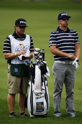 March 24, 2013 - Orlando, Florida, U.S - HUNTER MAHAN prepares for his second shot out of the fairway on the first hole during the final round of the Arnold Palmer Invitational at the Bay Hill Club and Lodge. Golf 2013 - Arnold Palmer Invitational - Final Round  - ZUMAr11