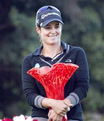 March 24, 2013 - Carlsbad, California, U.S - Beatriz Recari of Spain wins the fourth annual LPGA Golf Damen KIA Classic, after two rounds of sudden death against I.K. Kim of South Korea. The tournament was played this year at Park Hyatt Aviara Resort, Carlsbad CA, March 24, 2013. 4th Annual LPGA Golf Damen KIA Classic  - ZUMAp12