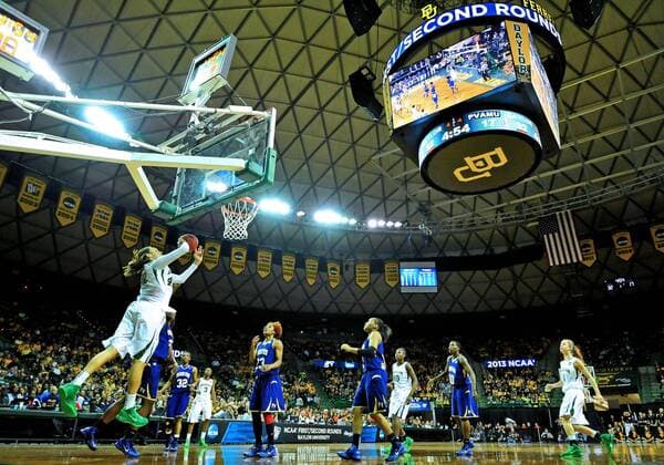 March 24, 2013 - Waco, TX, U.S - March 24, 2013..Baylor guard Brittney Griner 42 goes up for a basket during first round of NCAA College League USA Women s Basketball regional tournament at Ferrell Center in Waco, TX. Baylor defeat Prairie A&M 82-40 to advance to the second round. NCAA College League USA Women s Basketball 2013: Baylor vs Prairie View A&M MAR 24 - ZUMAc04