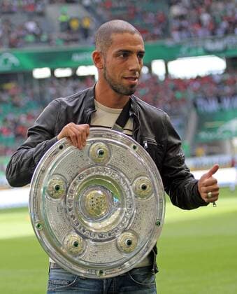 02.09.2012, SV, 1.Bundesliga,VfL Wolfsburg - Hannover 96 v.l. Ashkan Dejagah wurde heute verabschiedet FOTO: Huebner Severing