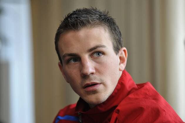 Press conference of the Czech national soccer team prior to the match against Armenia in Olomouc, Czech Republic on Saturday 23, 2013. Vladimir Darida. (CTKxPhoto LudekxPerina) CTKPhotoP201303230311501  LPE 005