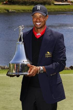 March 25, 2013 - Orlando, Florida, U.S - TIGER WOODS after winning the Arnold Palmer Invitational at the Bay Hill Club and Lodge. Golf 2013 - Arnold Palmer Invitational - Final Round  - ZUMAr11