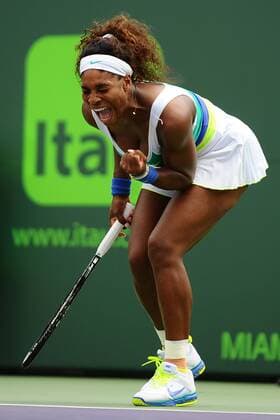 Serena Williams (USA) TENNIS : Tournoi de Miami - WTA Tennis Damen - 25 03 2013 virginiebouyer tennismag panoramic 
