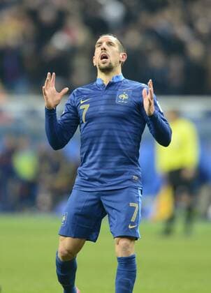 Franck Ribery ( France ) FOOTBALL : France vs Espagne - Qualifications- Paris - 26 03 2013 FedericoPestellini Panoramic 