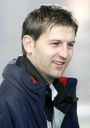 25.01.2006, DFB-Pokal, Arminia Bielefeld - Offenbacher Kickers Steffen Menze - Interminstrainer OFC