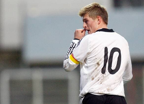 27.03.2008, Länderspiel U19, Deutschland - Finnland v.l. Toni Kroos (Deutschland U19)