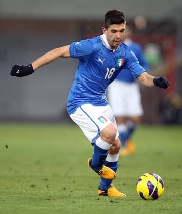 GLIWICE 27.03.2013 FOOTBALL 12TH FOUR NATIONS TOURNAMENT POLAND U20 - ITALY U20 - MASSIMILIANO BUSELLATO ITA -  130327MIN020