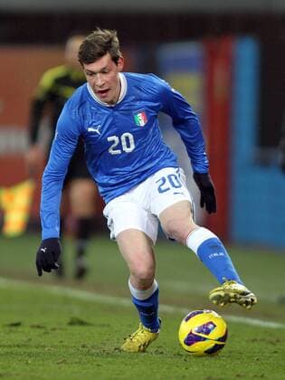 GLIWICE 27.03.2013 FOOTBALL 12TH FOUR NATIONS TOURNAMENT POLAND U20 - ITALY U20 - ANDREA BELLOTTI ITA -  130327MIN032
