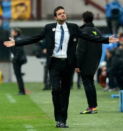 Football - soccer: Serie A, Inter Mailand - Juventus Turin; Inter Trainer Andrea Stramaccioni xHOCHxZWEIx xItalyxPhotoxPressx 