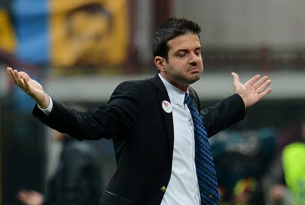 Football - soccer: Serie A, Inter Mailand - Juventus Turin; Inter Trainer Andrea Stramaccioni xHOCHxZWEIx xItalyxPhotoxPressx 